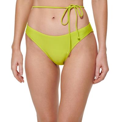 Tommy Hilfiger Women S High Leg Cheeky Bikini Bottoms Swimsuit Green Size Medium - Bellso